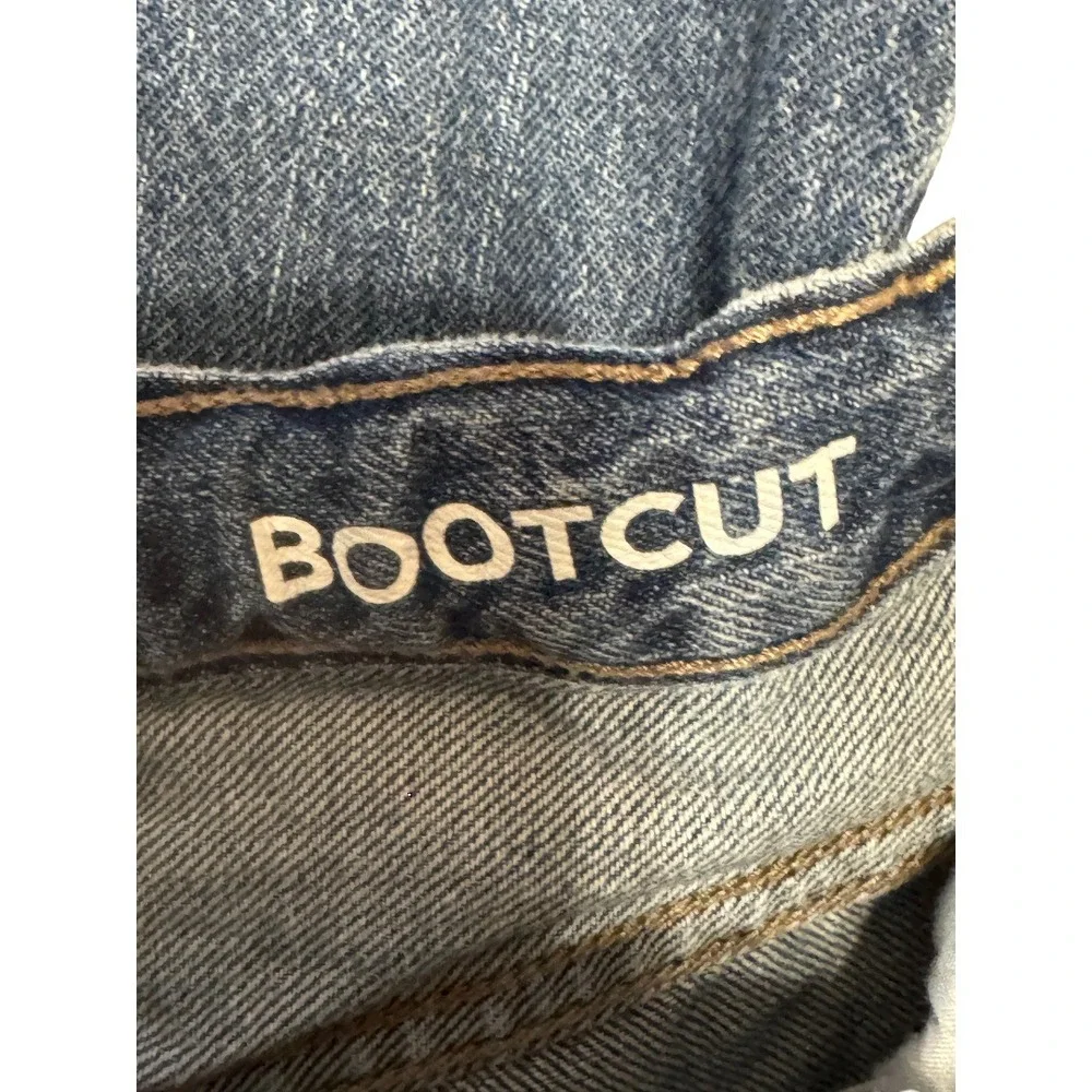 The Childrens Place Bootcut Jeans Boys Size‎ 12 Slim Blue Denim Adjustable Waist
